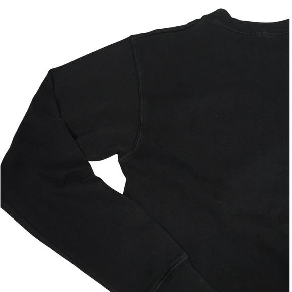 Brandy Melville John Galt Sweatshirt Black Alien Graphic Crewneck Unisex OS - Picture 8 of 10